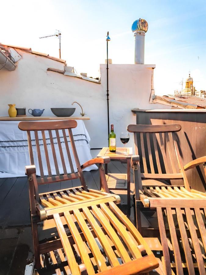 Апартаменты Duplex, Jacuzzi, Terrasse Sur Les Toits Ницца Экстерьер фото